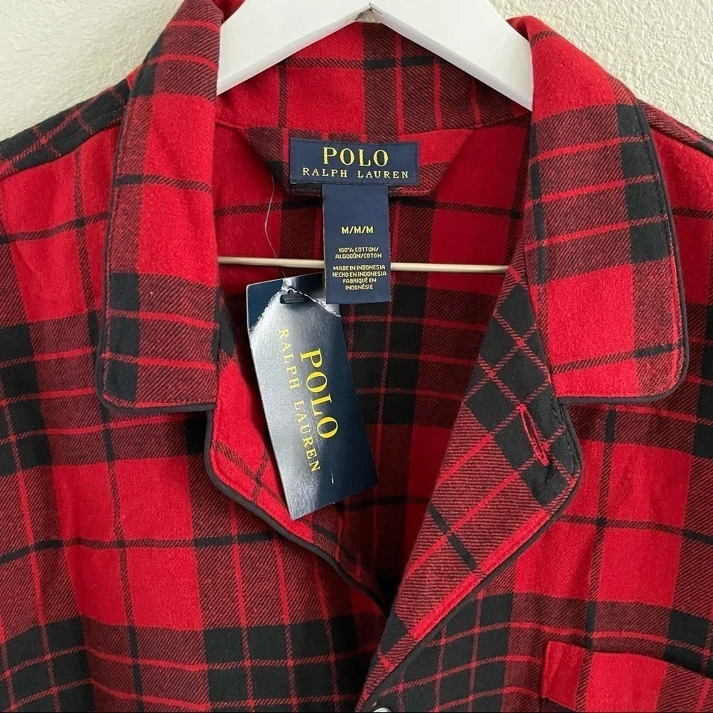 Polo Ralph Lauren Men’s Flannel Pajama Top Size L